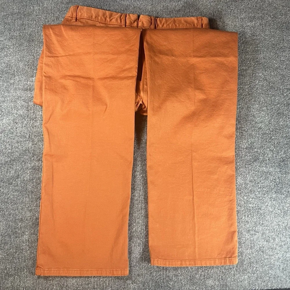 Peter Millar Mountainside Collection Orange Chino‎ Pants Size 32